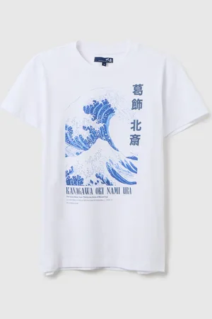 OVS T-shirt Da Donna In Puro Cotone Bianca A Maniche Corte Con Stampa