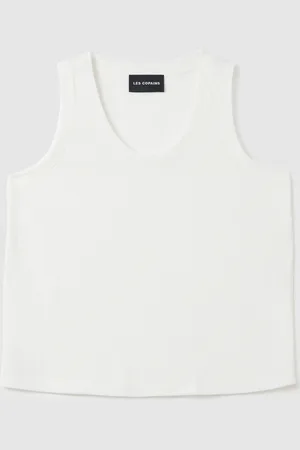 OVS Canotta Da Donna In Misto Cotone Bianca Regular Fit