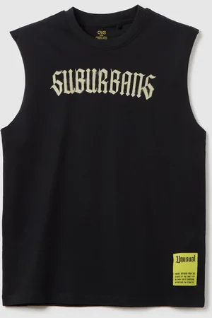 OVS Canotta Da Ragazzo In Puro Cotone Regular Fit Con Grafica, Bambino