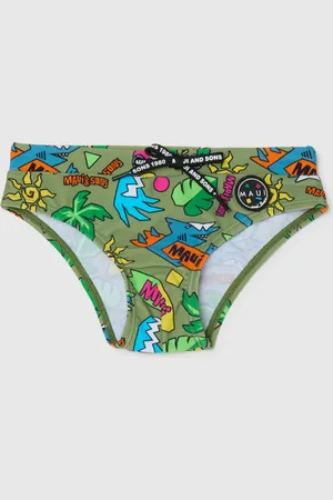 OVS Slip Da Bambino In Misto Elasticizzato Con Stampa Grafica