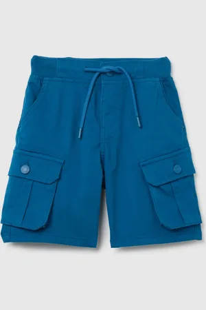 OVS Short Da Bambino In Cotone Elasticizzato Regular Fit Con Tasche Laterali