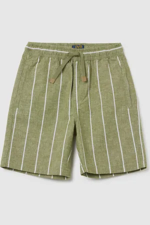 OVS Bermuda Da Bambino In Misto Cotone Regular Fit Con Elastico In Vita