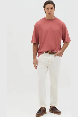 OVS OVS , T-shirt Da Uomo In Puro Cotone Boxy Fit