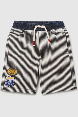 OVS Bermuda Da Bambino In Puro Cotone Regular Fit Con Patch Colorati