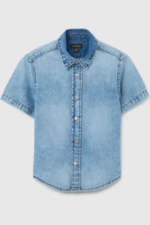 OVS Camicia Da Bambino In Puro Cotone Regular Fit
