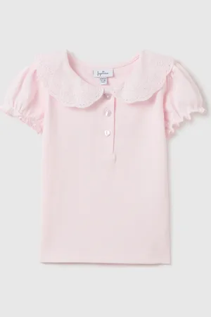 FAGOTTINO Maglietta Da Bambina In Puro Cotone Regular Fit