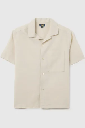 OVS Camicia Da Ragazzo In Misto Lino Over, Bambino