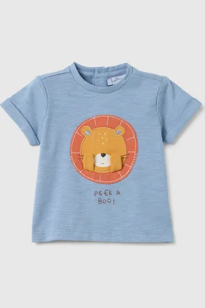 FAGOTTINO T-shirt Da Bambino In Puro Cotone Regular Fit Con Stampa, Unisex