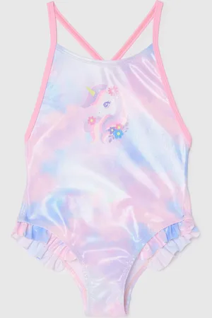 OVS Costume Da Bagno Da Bambina In Tessuto Elasticizzato Con Stampa