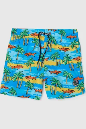 OVS Pantaloncini Da Bambino In Tessuto Regular Fit Con Stampa Tropicale