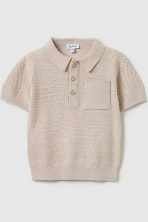 FAGOTTINO Polo Da Neonato In Puro Cotone Regular Fit, Bambino