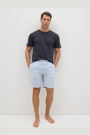 OVS OVS , Shorts Da Uomo In Puro Cotone Regular Fit Con Coulisse