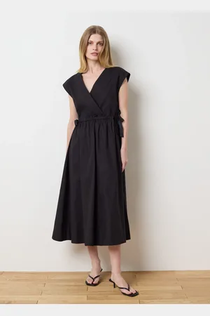 OVS Vestito Lungo Da Donna In Puro Cotone Regular Fit