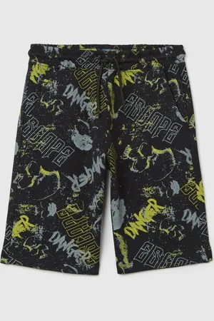 OVS Pantaloni Corti Da Ragazzo In Puro Cotone Regular Fit, Bambino