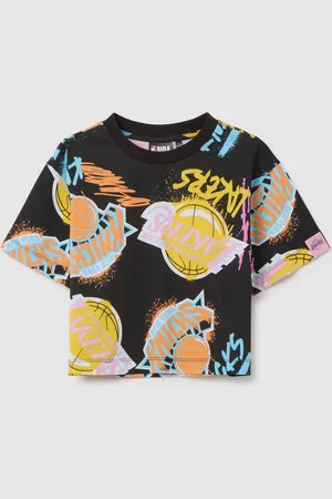 OVS T-shirt Da Ragazze In Puro Cotone Regular Fit Con Stampa Vivace, Bambina