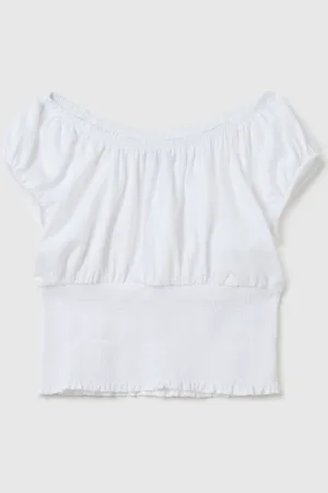 OVS Top Da Ragazze In Puro Cotone Regular Fit, Bambina