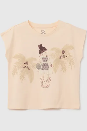 OVS T-shirt Da Bambina In Puro Cotone Regular Fit Con Stampa