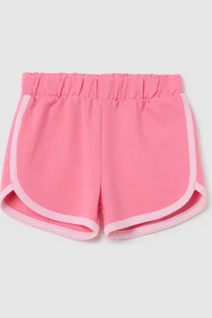 FAGOTTINO Shorts Da Bambina In Puro Cotone Regular Fit Con Vita Elasticizzata