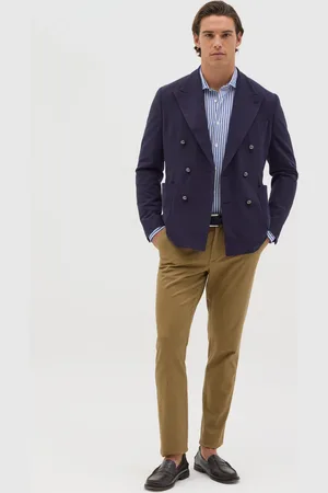 OVS Blazer Da Uomo In Cotone Elasticizzato Slim Fit