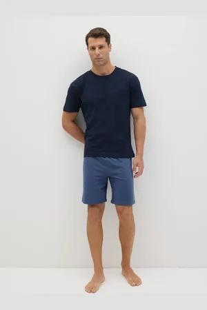 OVS OVS , Completo T-shirt E Bermuda Da Uomo In Puro Cotone Regular Fit