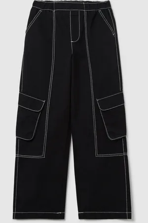OVS Pantaloni Cargo Con Impunture A Contrasto, Bambina