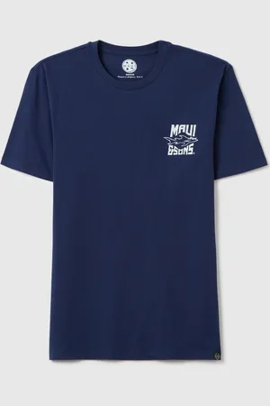 OVS OVS , T-shirt Da Uomo In Puro Cotone Regular Fit Con Stampa Maui & Sons