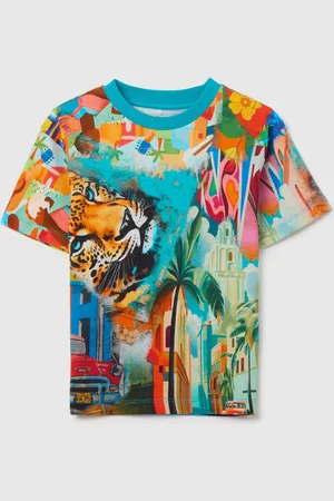 OVS T-shirt Da Bambino In Puro Cotone Regular Fit Con Stampa