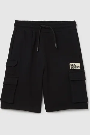 OVS Short Da Ragazzo In Puro Cotone Regular Fit Con Tasche Laterali, Bambino