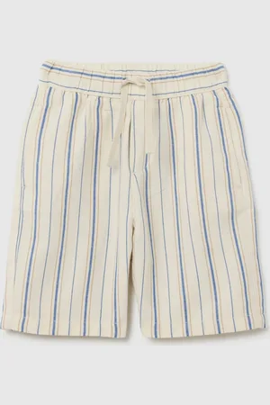 OVS Bermuda Da Bambino In Misto Cotone Regular Fit Con Vita Elasticizzata E Coulisse