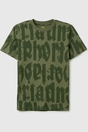 OVS T-shirt Da Ragazzo In Puro Cotone Regular Fit Con Stampa Grafica, Bambino
