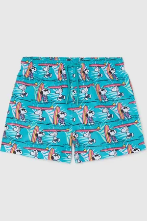 OVS Costume Da Bagno Da Bambino In Tessuto Con Stampa Snoopy E Vita Elasticizzata