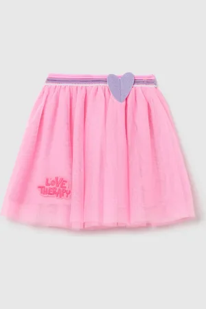 Love Therapy Gonna Mini Da Bambina In Tulle Con Vita Elastica