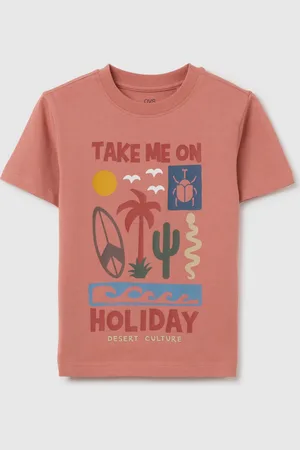 OVS T-shirt Da Bambino In Puro Cotone Regular Fit Con Stampa