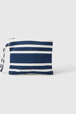 OVS OVS , Pochette Da Donna In Puro Cotone Con Chiusura A Zip