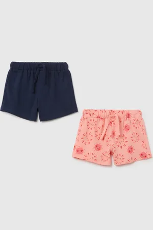 FAGOTTINO Pantaloncini Da Neonata In Puro Cotone Regular Fit, Bambina