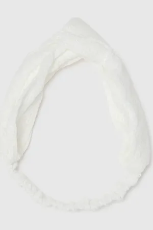 OVS OVS , Fascia Per Capelli Da Donna In Puro Cotone Bianca
