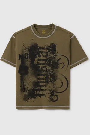 OVS T-shirt Da Ragazzo In Puro Cotone Regular Fit Con Grafiche, Bambino
