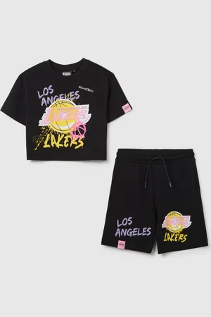 OVS Set T-shirt E Pantaloncini Da Ragazza In Puro Cotone Regular Fit, Bambina