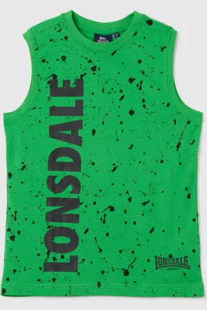 Lonsdale London Canotta Da Bambino In Puro Cotone , Unisex
