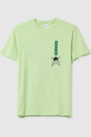 OVS OVS , T-shirt Da Uomo In Puro Cotone Regular Fit Con Stampa One Piece