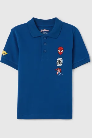 OVS Polo Da Bambino In Puro Cotone Regular Fit Con Ricami Spider-man
