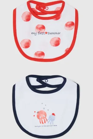 FAGOTTINO Bavaglino Da Bambino In Puro Cotone , Neonato