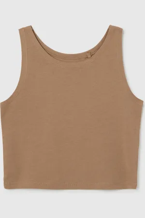 OVS Crop Top Da Ragazze In Puro Cotone Regular Fit, Bambina