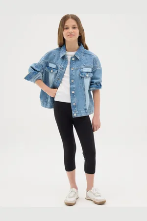 OVS Leggings Da Ragazza In Cotone Elasticizzato Skinny, Bambina