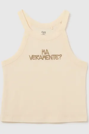 OVS Top Da Ragazza In Puro Cotone Fitted Con Stampa, Bambina