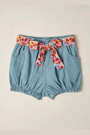 OVS Shorts Iana In Chambray Di Puro Cotone Neonata