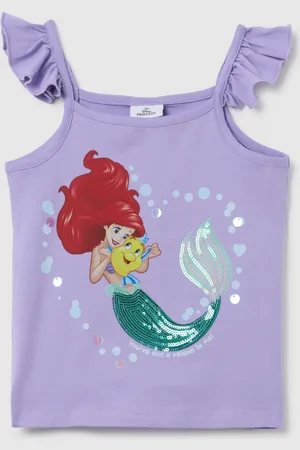 OVS Top Da Bambina In Cotone Elasticizzato Regular Fit Con Stampa Disney