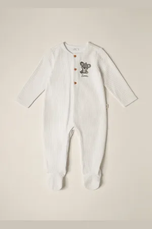 OVS Tutina In Costina Di Puro Cotone Iana Neonato