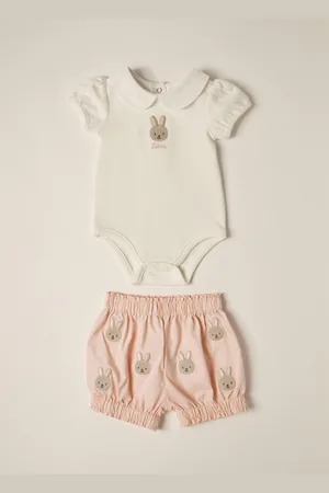 OVS Set Neonato Con Body E Gonna In Cotone, Neonata