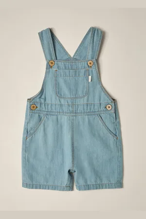 OVS Salopette In Denim Di Puro Cotone Iana Neonato